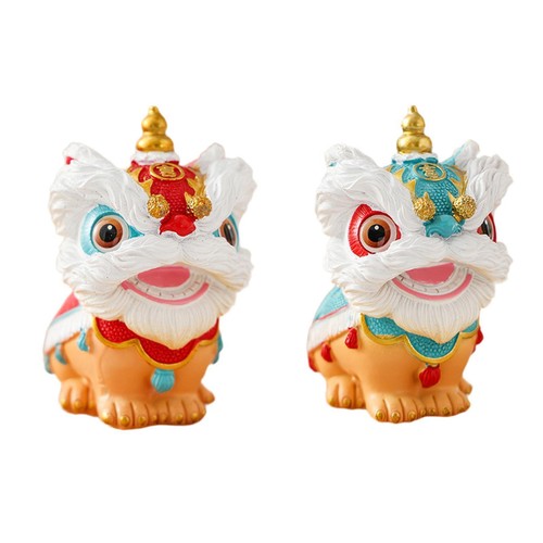 Chinese lion dance - lion, statue
