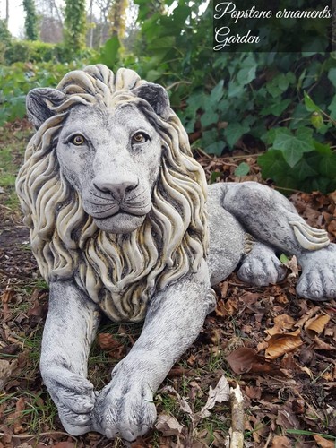 Large laying lion - laying,