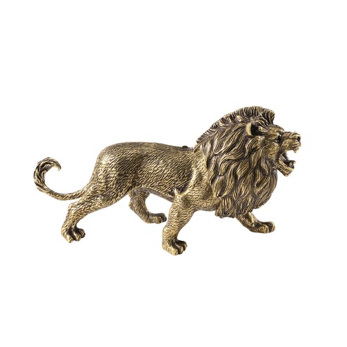 Lion figurine antique - lion, antique-style