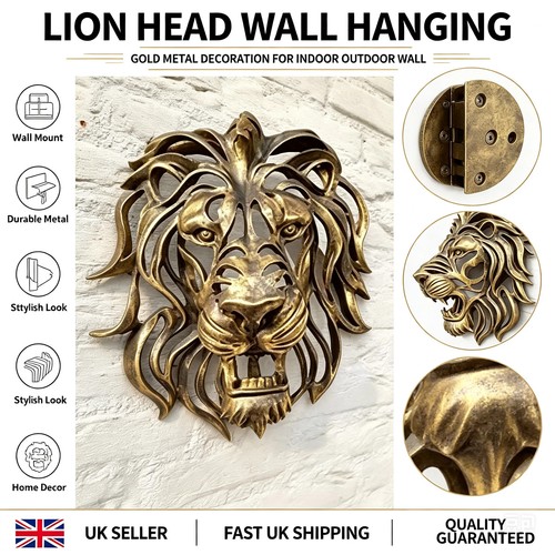 Luxury gold lion - gold,