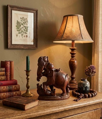 Vintage 1970s hand carved - 1970s,