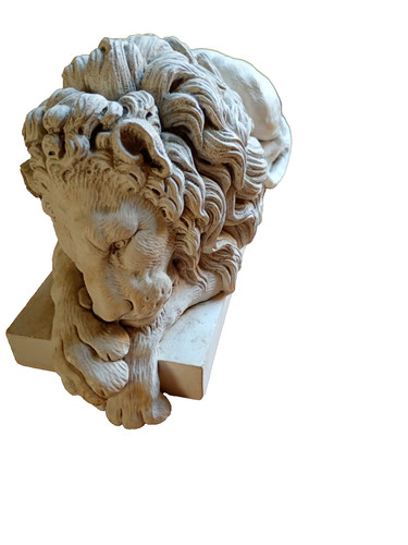 Plastic lion vintage - plastic,