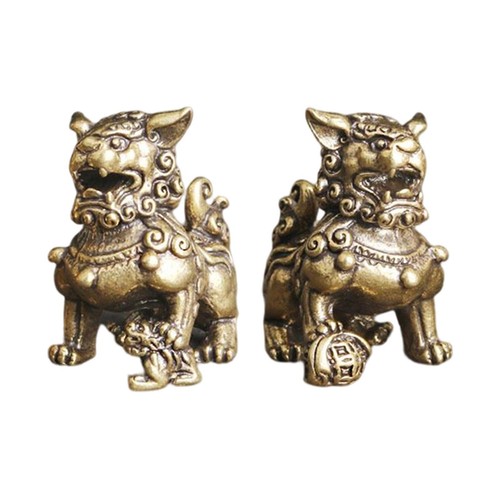 Lion sculpture feng shui - lion,