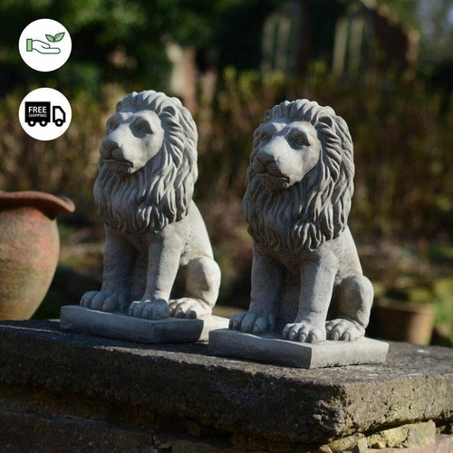 Pair stone cast bavarian - pair, of