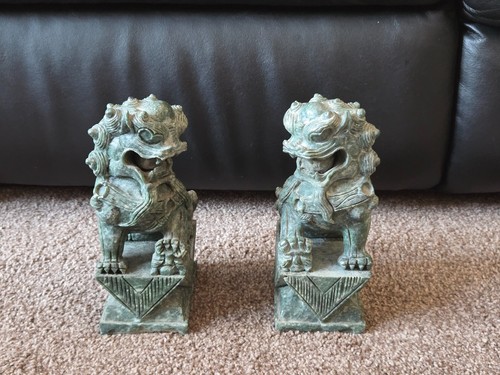 Carved green jade chinese - carved,