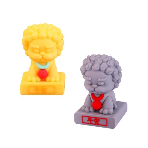 Regal lion figurine - regal,
