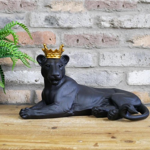 Lioness ornament statue - lioness,