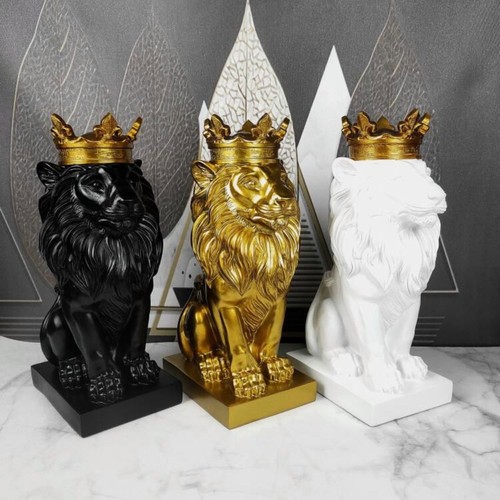 Model crown lions sculpture - crown,