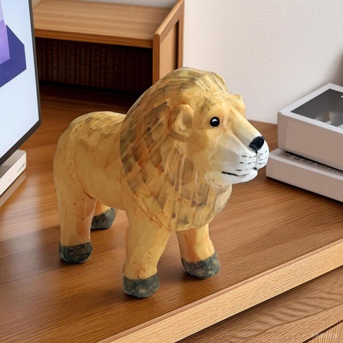 Resin lion model statue - resin,