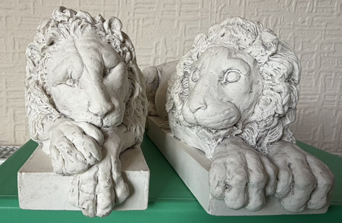 Design toscano canova lions - design,