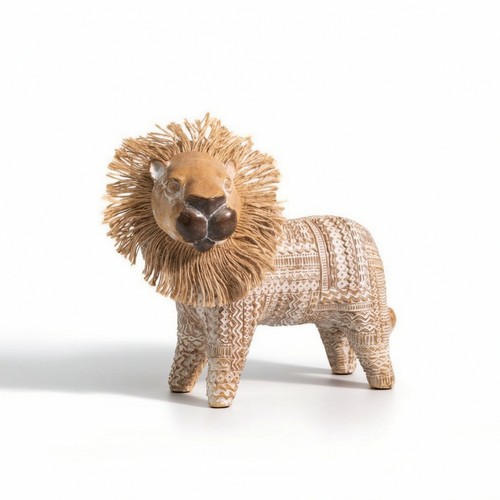 Lion ornament resin - ornament,