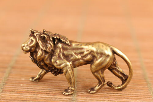Bronze handmade lion statue - handmade,